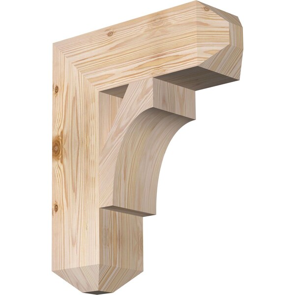 Ekena Millwork Westlake Craftsman Smooth Bracket, Douglas Fir, 5 1/2"W x 18"D x 22"H BKT06X18X22WTL04SDF - main